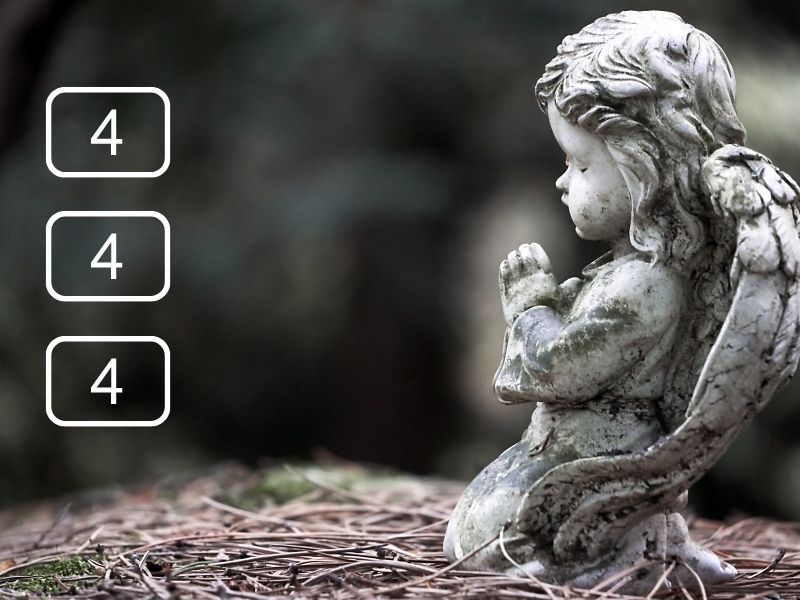 What is the meaning of the angel number 444 in Numerology?