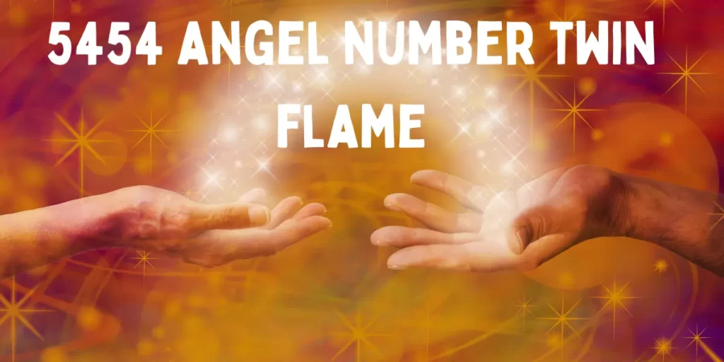 5454 angel number twin flame