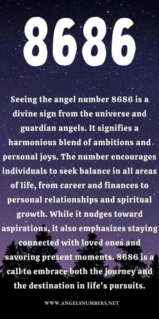 angel number 8686 meaning