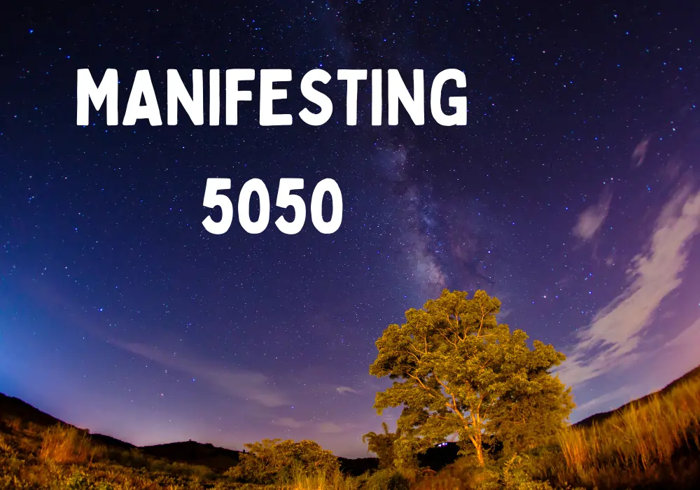 Angel Number 5050 in Manifesting
