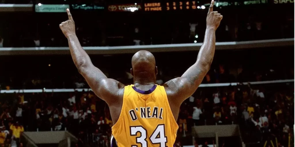 Shaquille O'Neal Basketball Player Number 34