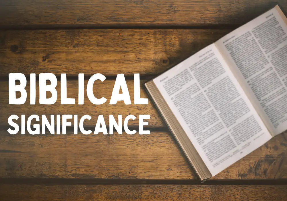 biblical significance